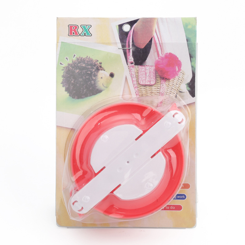 Pom Pom Maker Tool - 1PC DIYポンポンメーカー ウール綿毛ボール織り機 ニードルクラフト編み物ツール