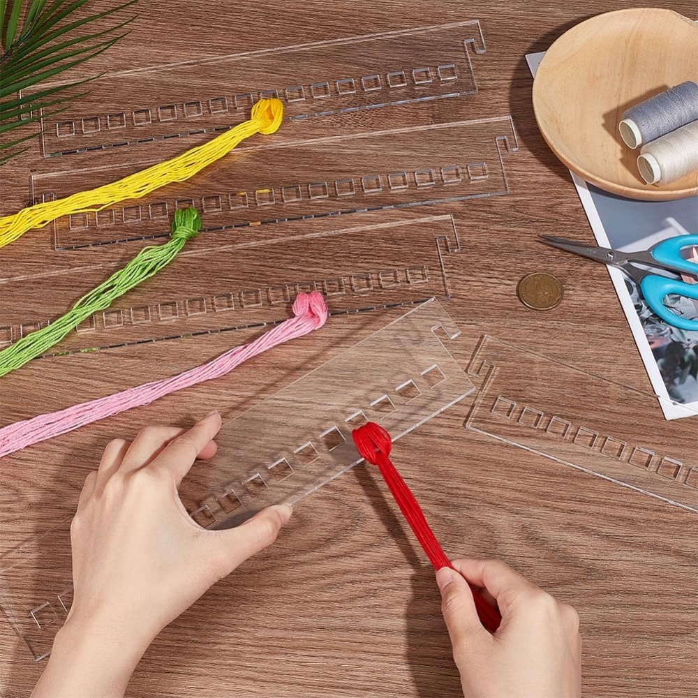 クロスステッチ用アクリル糸ホルダーカード、フロスオーガナイザ - Embroidery Embellishments のレビューと価格