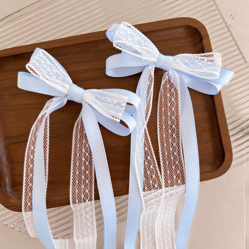 子供のための蝶ネクタイのヘアピン,王女の女の子,長いタッセル - Tassel Fringe Trim のレビューと価格