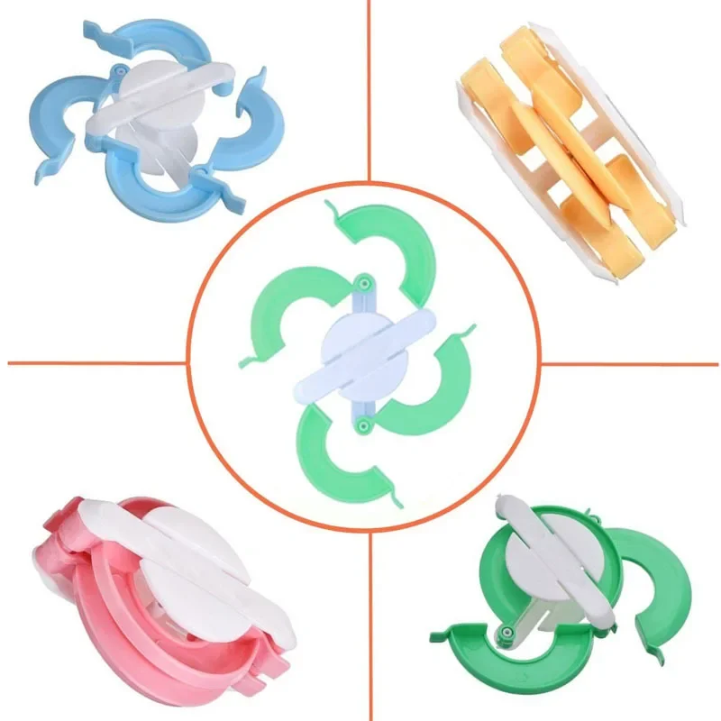4サイズウールボールメーカーニットツール毛糸ポンポンウールプ - Pom Pom Maker Tool のレビューと価格