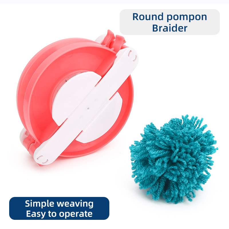 1PC DIYポンポンメーカー ウール綿毛ボール織り機 ニー - Pom Pom Maker Tool のレビューと価格