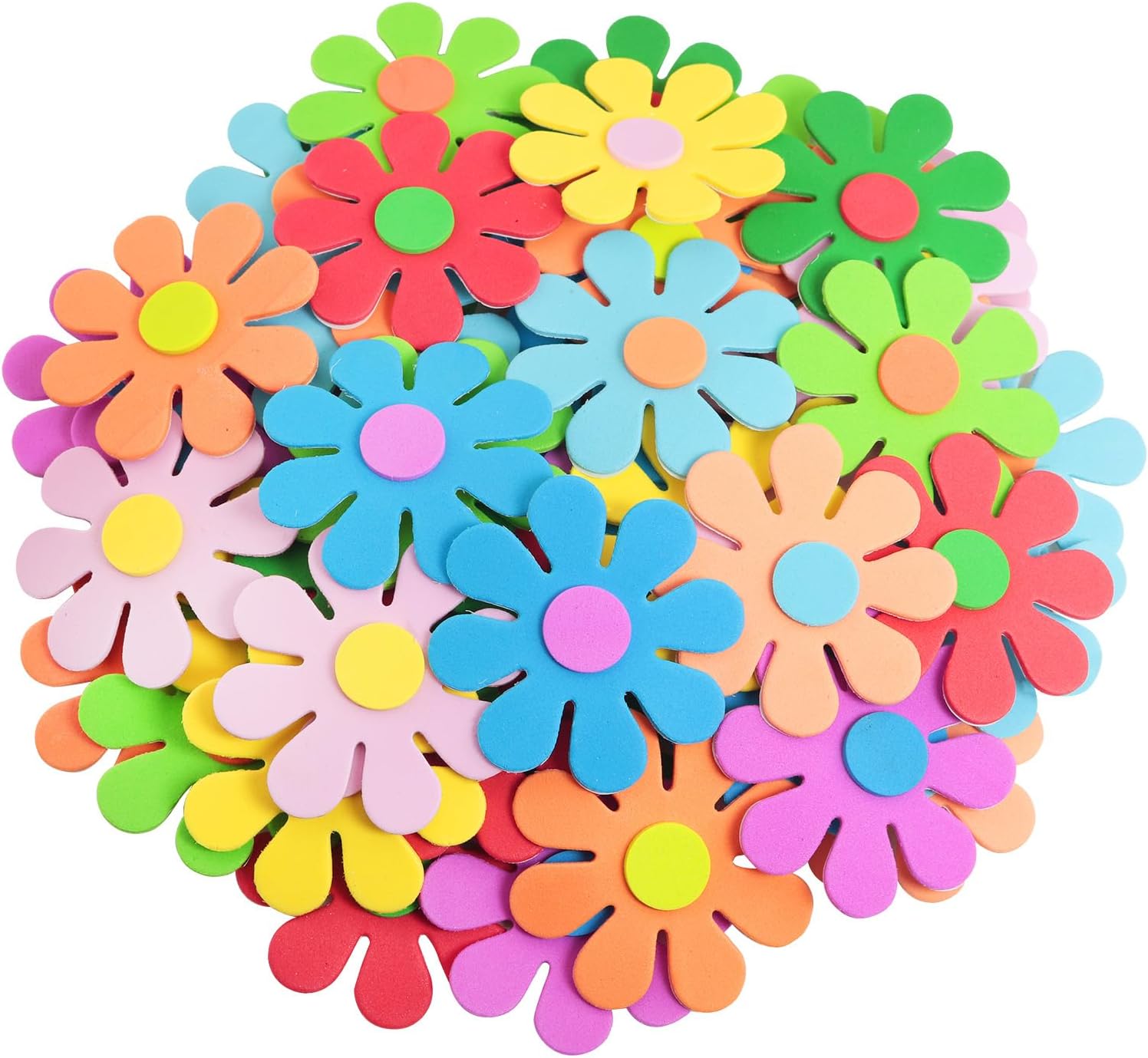 3Dフラワーフォームステッカー 春の芸術工芸品 母の日 幼稚 - Embellish Craft のレビューと価格
