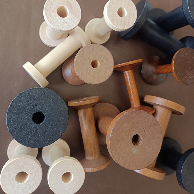 刺,用のヴィンテージ天然石木製スプール、小さな手工具、クロス - Organza Ribbon Spool のレビューと価格