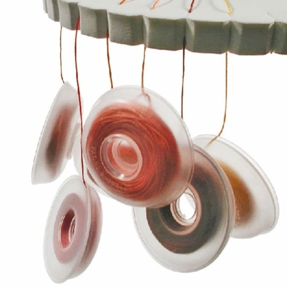 空のスプール 空のボビンスプール 縫製用ボビン DIYリボン - Organza Ribbon Spool のレビューと価格