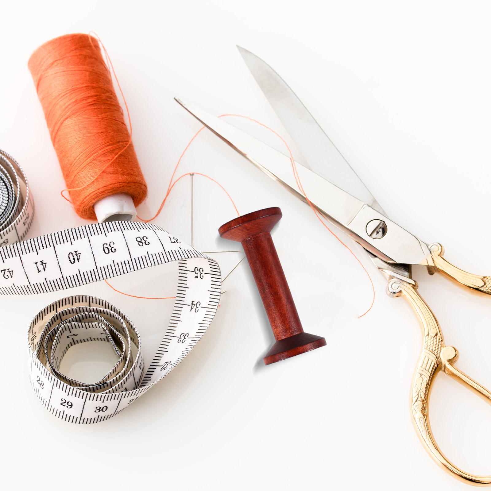 6個入り木製空スプール、クラフト用縫い糸ラック、ヴィンテージ - Embroidery Craft のレビューと価格