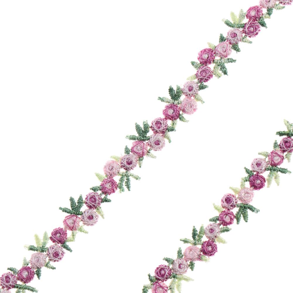 DIYクラフト ポリエステル製 水溶性フラワーレーストリム  - Lace Ribbon Trim のレビューと価格