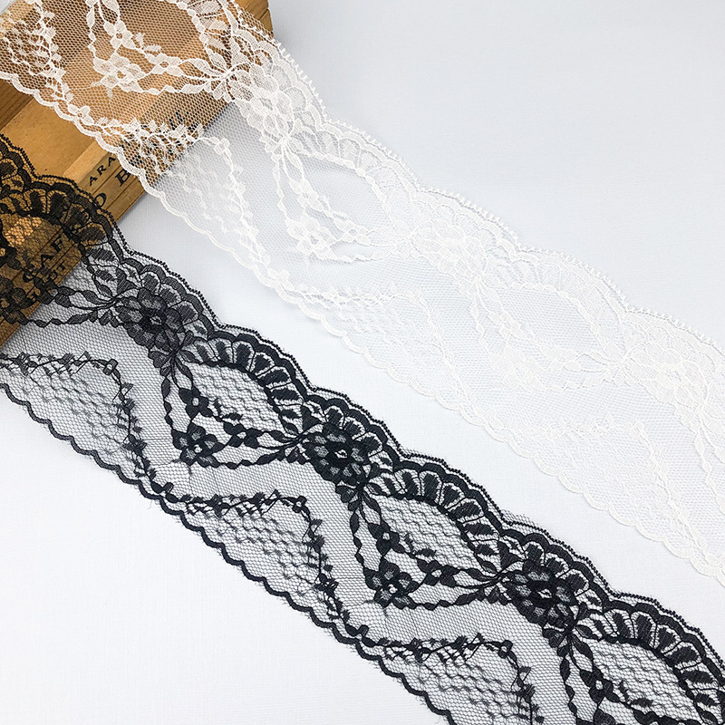 5 メートル非弾性レースレースリボン手芸品刺繍ネットレース生 - Lace Ribbon Trim のレビューと価格