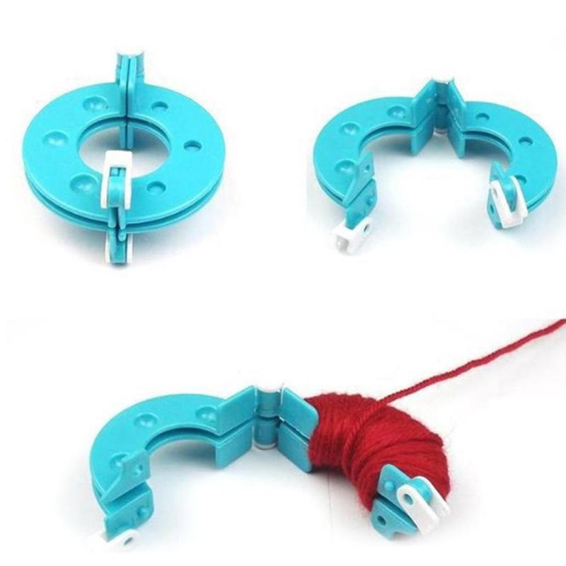 8個入り4サイズプラスチックポンポンメーカーセット、3.5/ - Pom Pom Maker Tool のレビューと価格