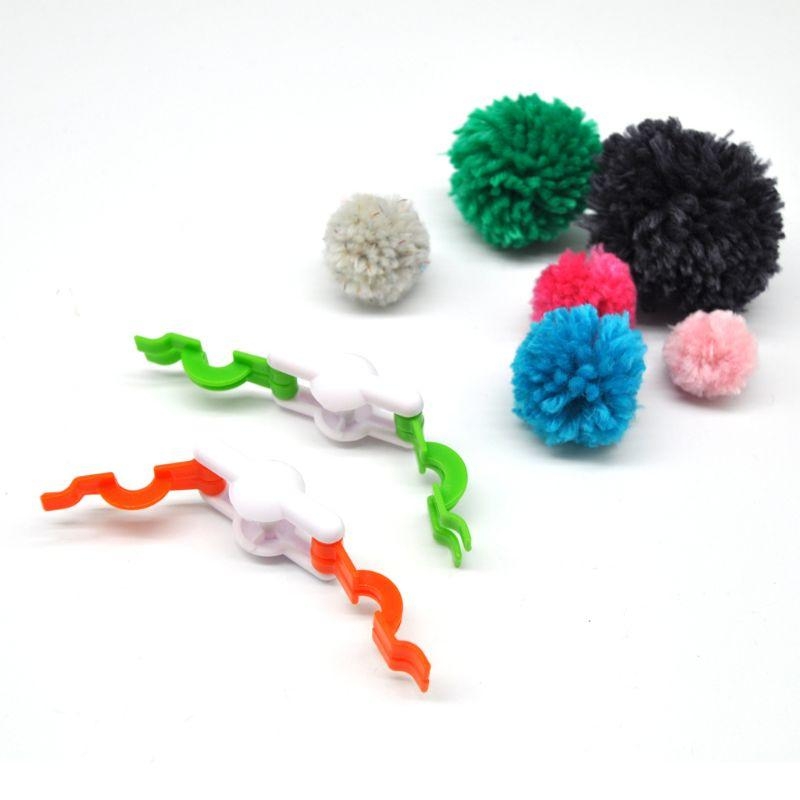 D8KF 2 個ポンポンポンポンメーカー綿毛ボールウィーバー - Pom Pom Maker Tool のレビューと価格
