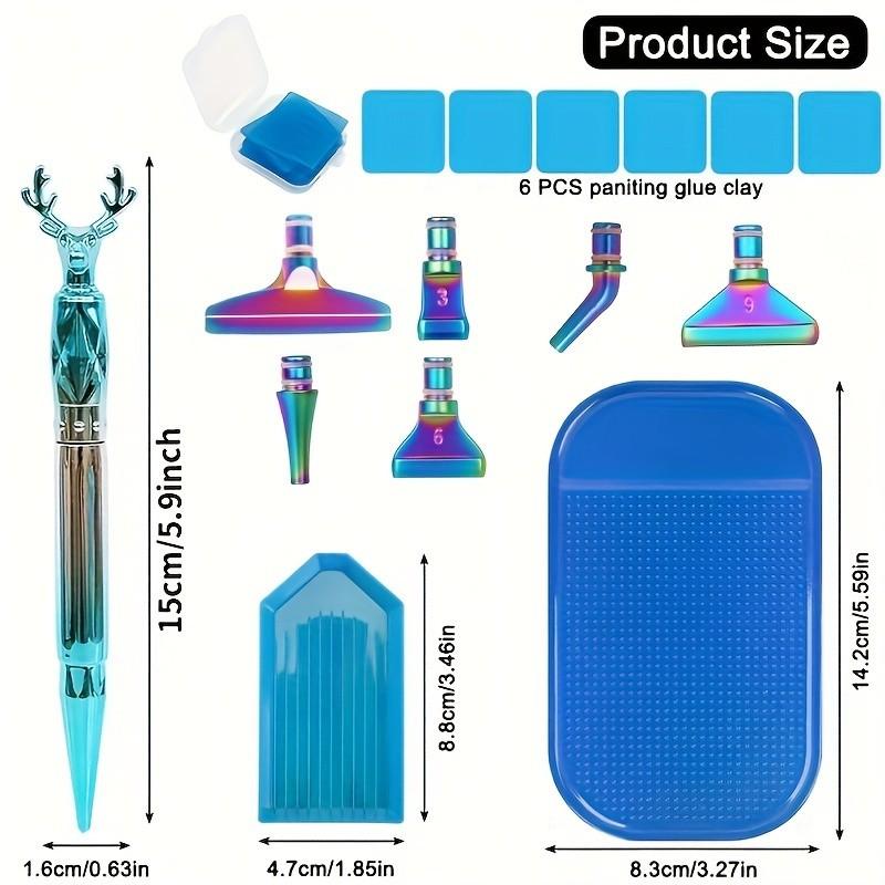 鹿の角の形をしたラインストーンペン、メタルチップ付き、ダイヤ - Embroidery Embellishments のレビューと価格