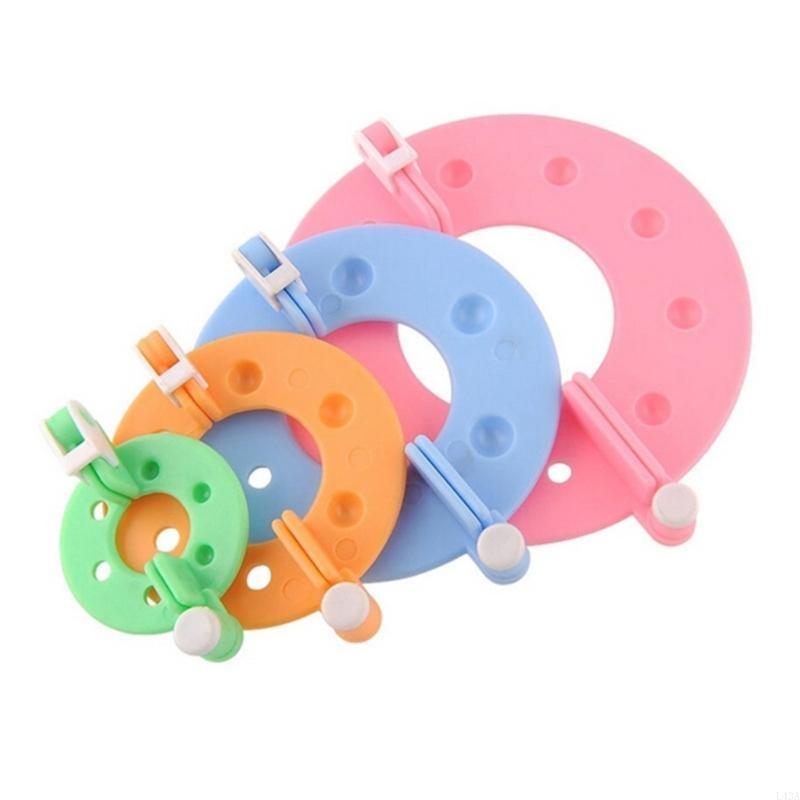 L43A 4 個 DIY 毛糸編み物ツール針仕事手芸ツール大 - Pom Pom Maker Tool のレビューと価格